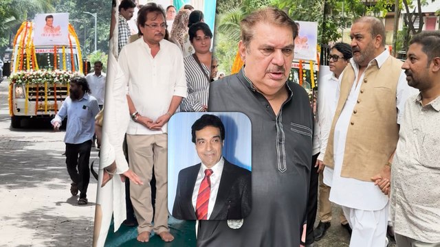 Raza Murad, Deepak Parashar, Surendrapal Singh & Others At - Antim Darshan Yatra Of Dheeraj Kumar