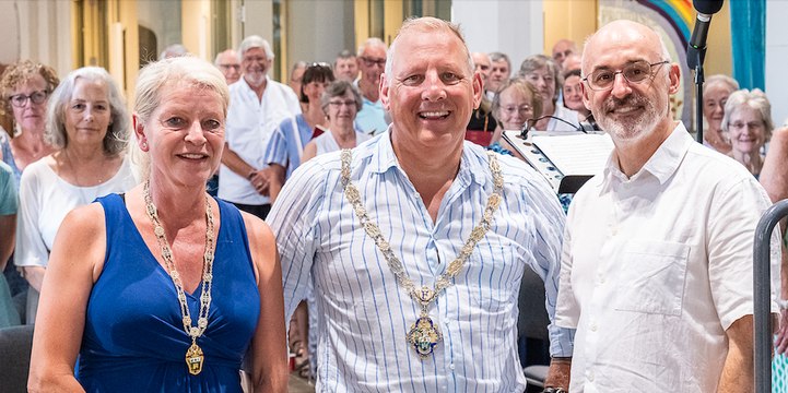 Highlights of The Waverley Sing choir singing day at St Andrew's Church in Farnham