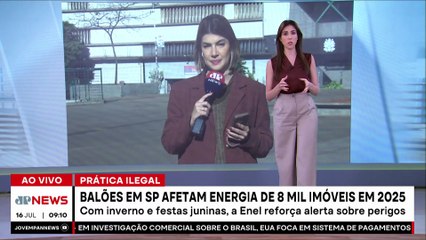 Balões afetam energia de 8 mil imóveis em 2025