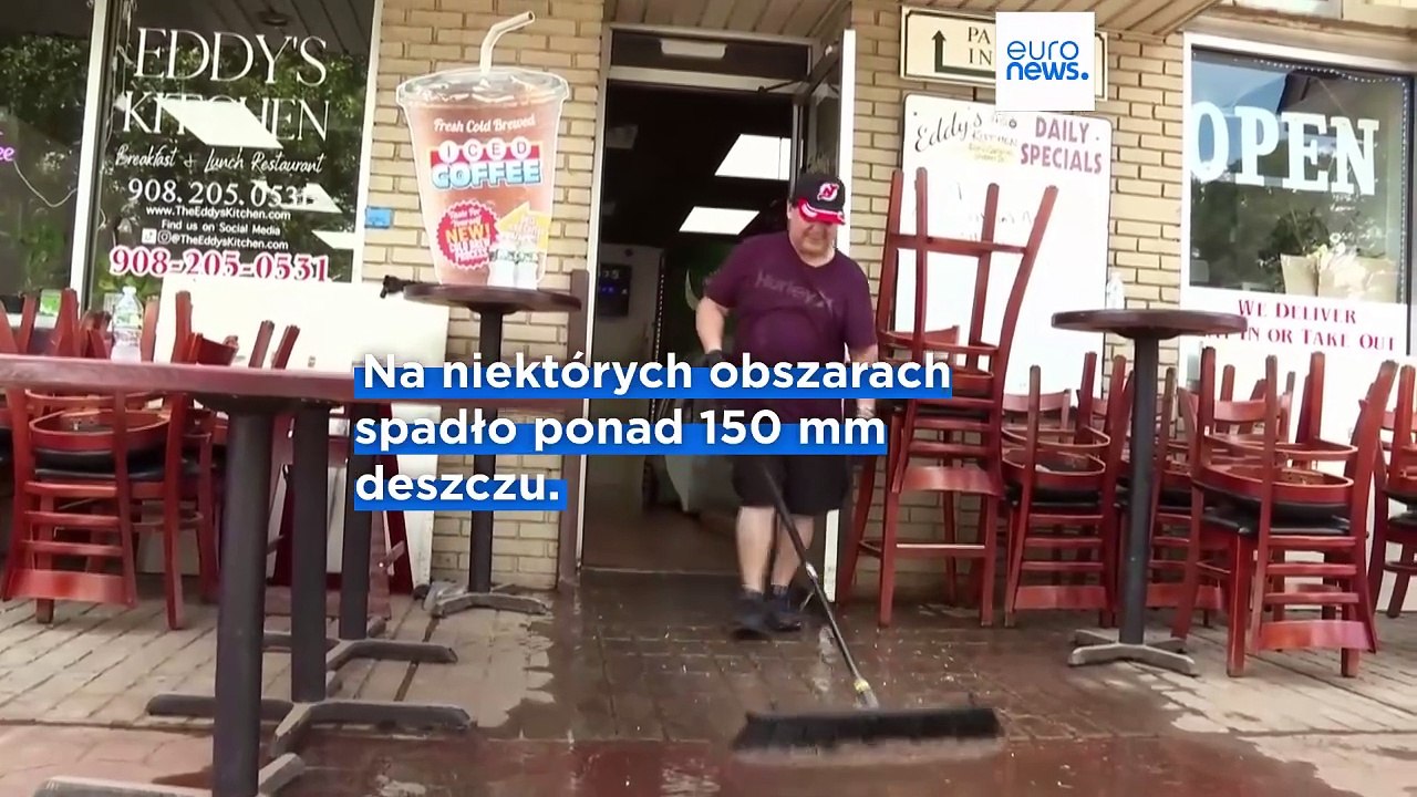 Śmiertelne powodzie w Nowym Jorku i New Jersey