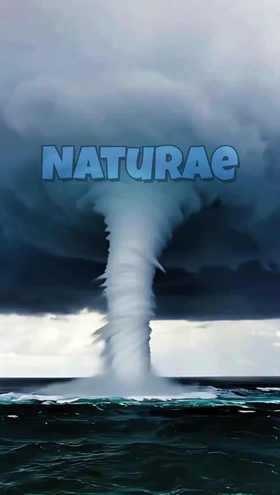 Massive sea storm | Insane tornado