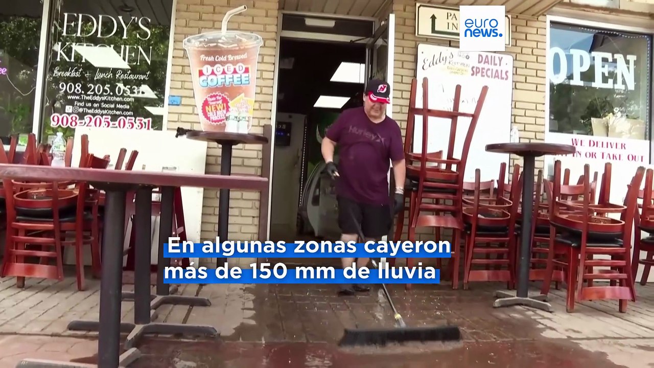 Las lluvias causan inundaciones mortales en la costa este de EE.UU.