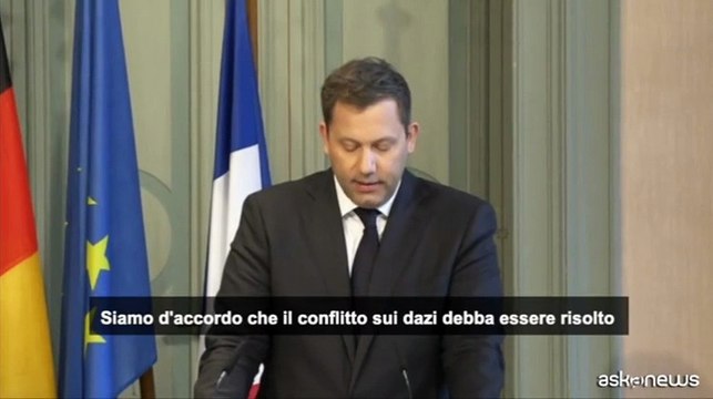 Germania e Francia chiedono negoziati sui dazi seri e mirati
