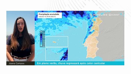 Em pleno verão, chuva regressará após calor canicular