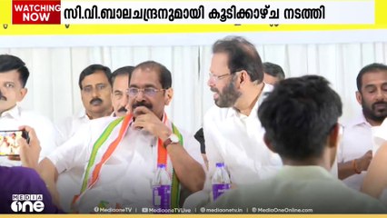 പാലക്കാട് തൃത്താലയിൽ കോൺഗ്രസ് വിഭാഗീയത നിലനിൽക്കുന്നതിനിടെ ഐക്യം ഓർമിപ്പിച്ച് സണ്ണി ജോസഫ്