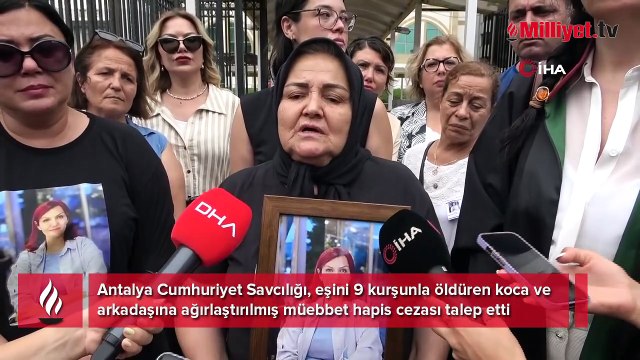 Kan donduran cinayet: Eşini 9 kurşunla vuran koca ve suç ortağına ağırlaştırılmış müebbet talebi