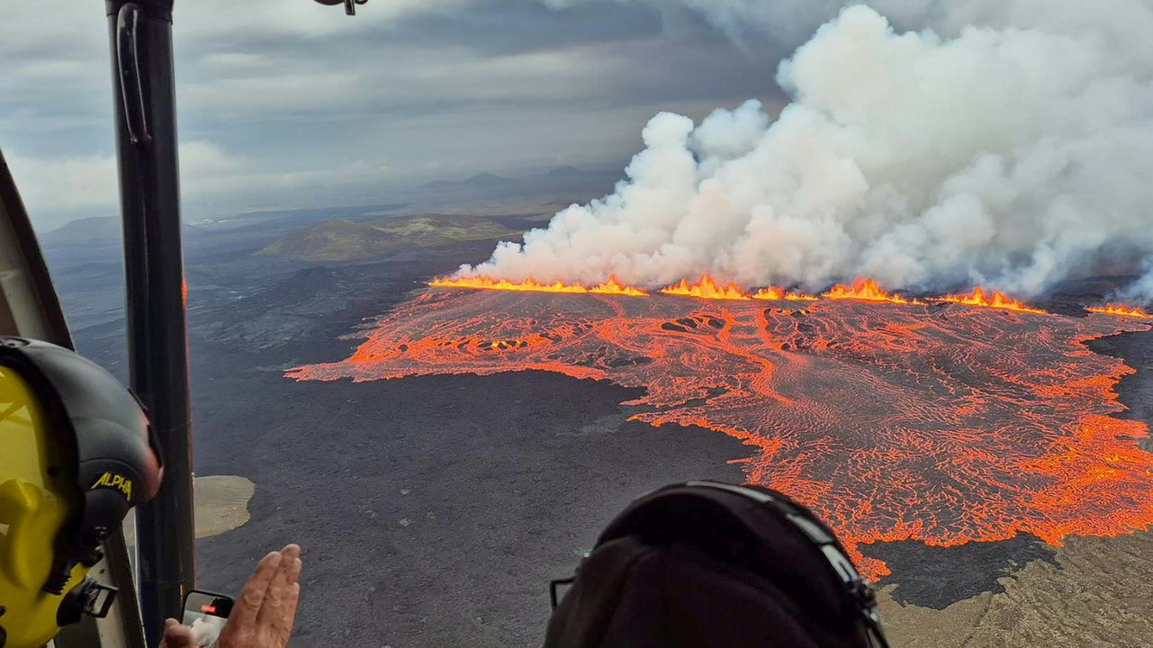Gewaltiger Vulkanausbruch in Island