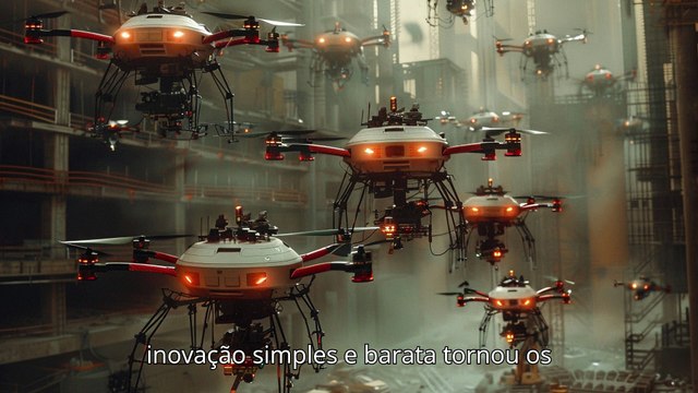 Guerra de Drones: Como drones civis e caseiros transformaram o conflito na Ucrânia