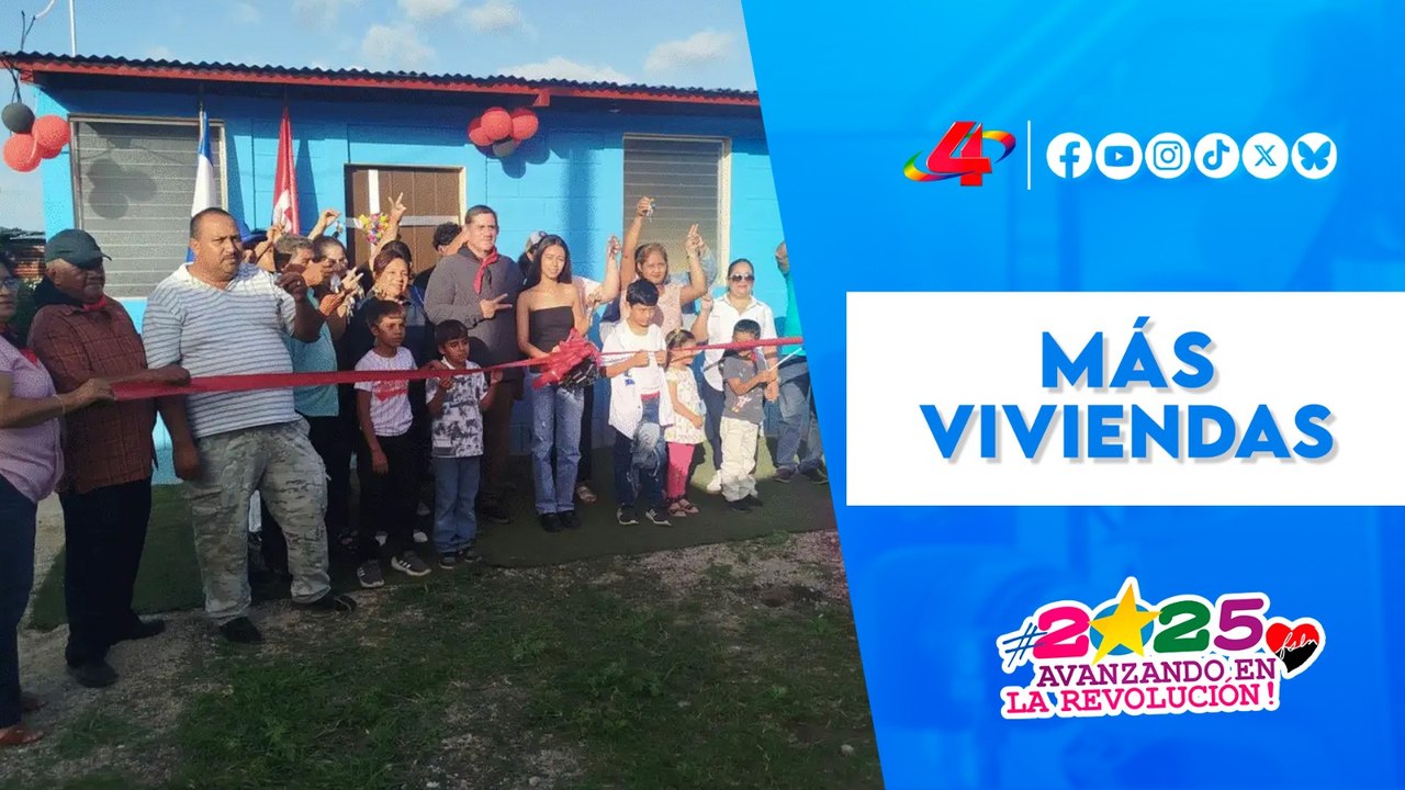 🇳🇮 Familias de Estelí reciben viviendas dignas y seguras del Gobierno Sandinista