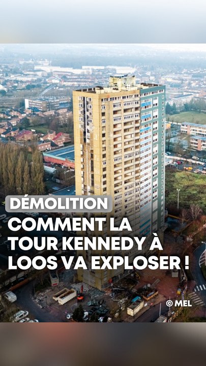 Dynamitage de la plus haute tour de France