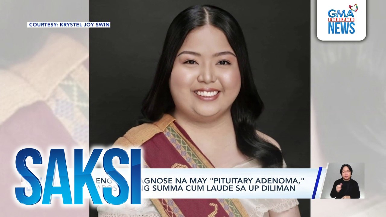Babaeng na-diagnose na may "Pituitary Adenoma," nagtapos bilang summa cum laude sa UP Diliman | Saksi