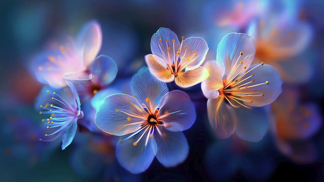 Sous la Brise des Fleurs 4K ~ Piano et Relaxation