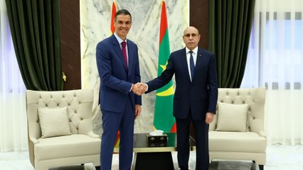 Sánchez reivindica desde Mauritania una migración "segura, regular y ordenada"