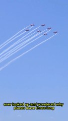 Why Do Airplanes Leave White Trails in the Sky? ✈️