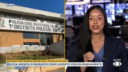 Polícia aponta padrasto como suspeito por envenenamento de jovem em SP