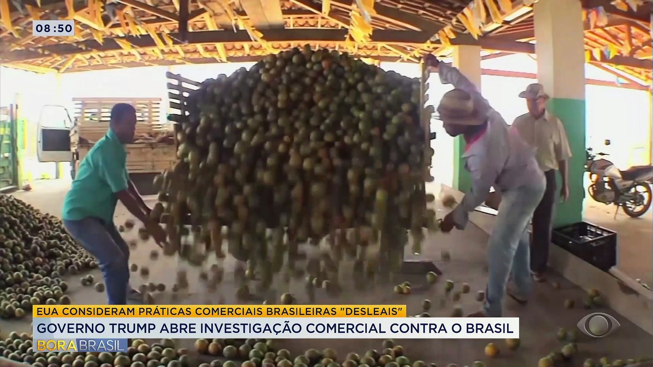Governo Trump abre investigação comercial contra o Brasil