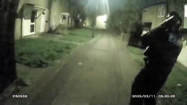 Police raid on drug dealer's home