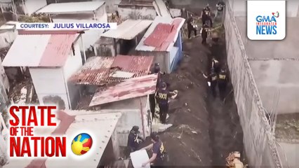 Mga labi ng 3 indibidwal sa public cemetery, hinukay kasabay ng paghahanap sa mga nawawalang sabungero | SONA