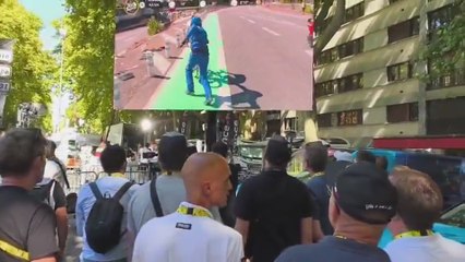 Preocupación en el UAE tras la caída de Pogacar