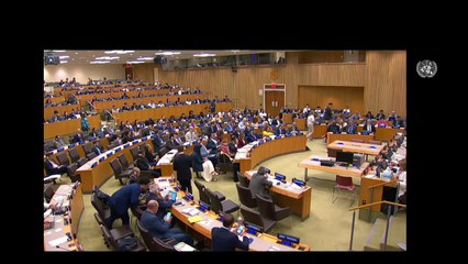 INTERVENCIÓN ALCALDE DE SORIA EN EL FORO DE ALTO NIVEL EN LA ONU.