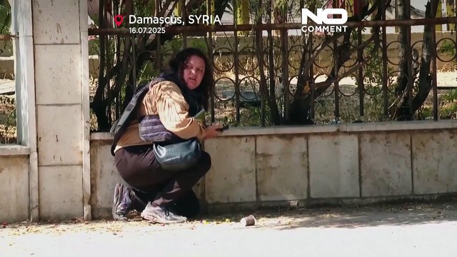 لحظه‌ای که اسرائیل وزارت دفاع سوریه در دمشق را هدف گرفت