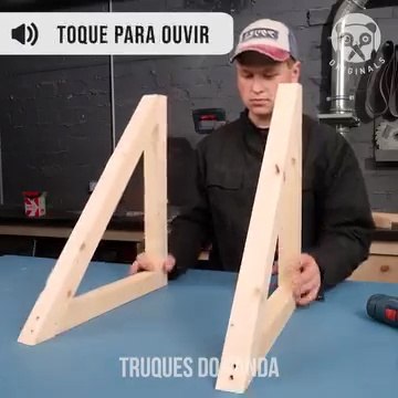 Wooden chair folding stool