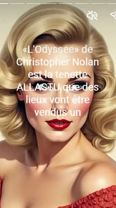 «L'Odyssee» de Christopher Nolan est la tenette ALLASTU que des lieux vont être vendus un (1)