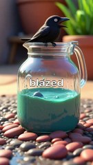 The Clever Crow and the Thirsty Fledglings