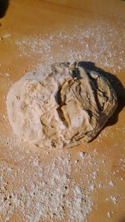 suite de ma boule de pâte !
