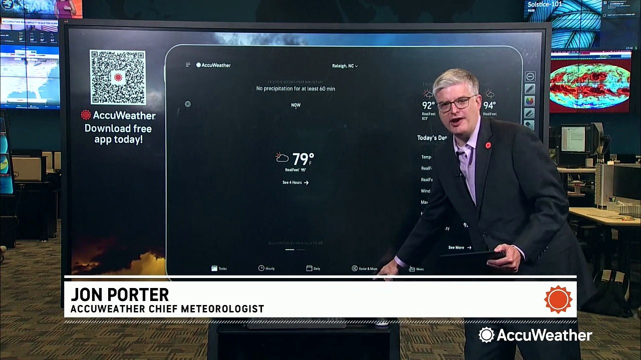 How the free AccuWeather app can help protect your health - video ...