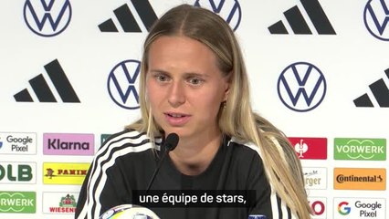 Allemagne - Klara Bühl annonce la couleur : "Briser le jeu des françaises"