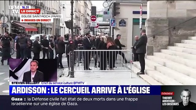 Obsèques de Thierry Ardisson, BFMTV