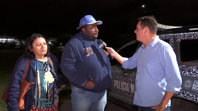 casal vítima de roubo em São Francisco: televisão e documentos desaparecem em plena luz do dia