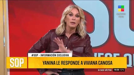 yanina latorre le repsondió a viviana canosa y a fernanda iglesias