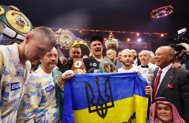 Oleksandr Usyk is desperate to box in Ukraine again before he retires