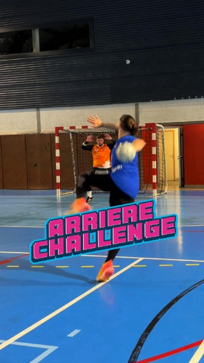 Arrière challenge sur 3 ! 🤾🏻‍♂️🎯 #Handball #Hand #HandballPlayer #Challenge #Defi #sport