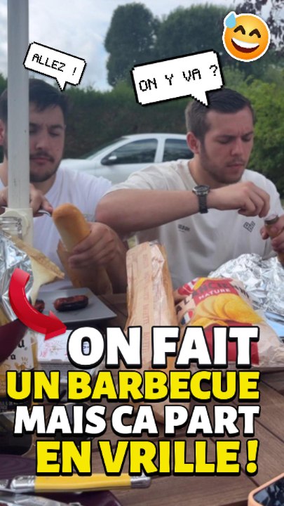 On fait un barbecue mais ça part en vrille .. 👀😂 #Exclu #Amis #Life