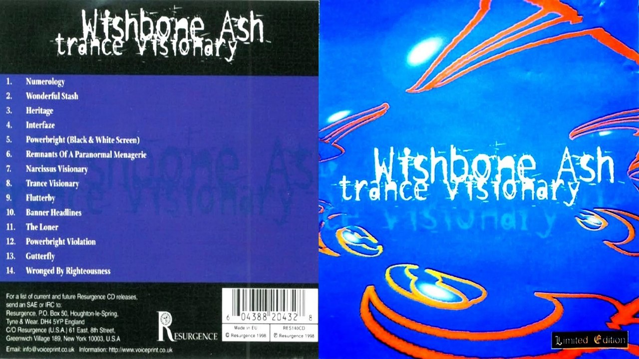 WISHBONE ASH...01 - Numerology