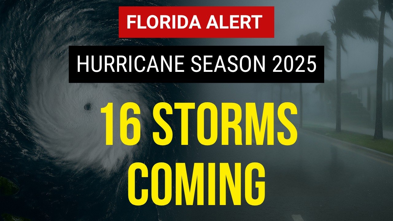 Florida Enters Peak Hurricane Season with 16 Storms Forecasted
