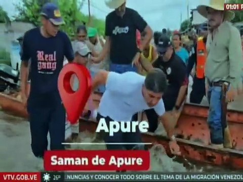 Apure | Gobierno bolivariano continúa con las labores de atención en zonas afectadas por lluvias