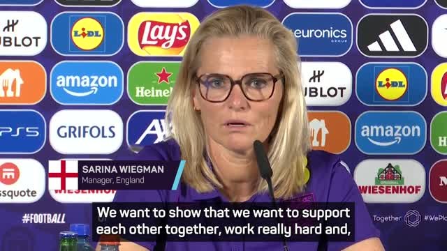 Wiegman and Bronze embracing 'proper England' ahead of quarter-final clash