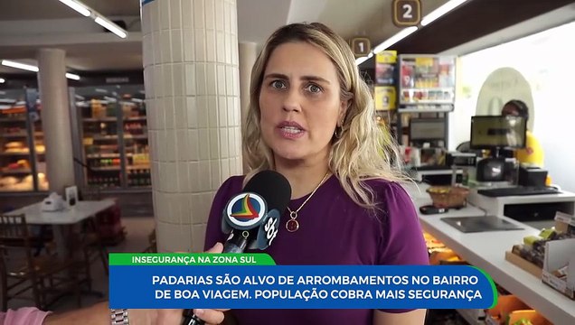 onda de furtos em padarias de Boa Viagem: insegurança assombra comerciantes da avenida Conselheiro Aguiar