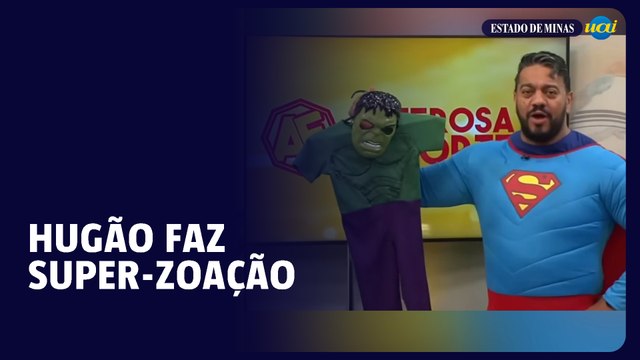 Super Hugão não perdoa Hulk no Alterosa Esporte