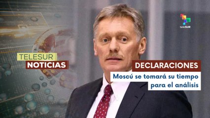 Kremlin responde a las declaraciones de Trump