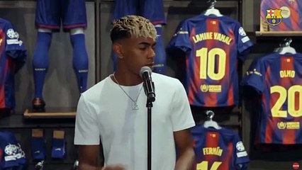 Lamine Yamal: "Cuando estoy fuera de la Ciudad Deportiva disfruto de la vida y ya está"