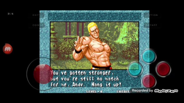 Fatal Fury 3 Geese Howard vs Andy Bogard luta completa