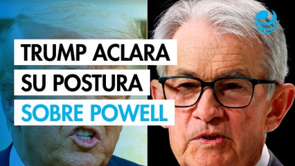 Trump niega querer despedir a Jerome Powell, jefe de la Fed