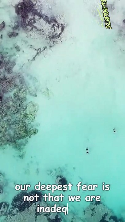 Our deepest fear is not that we are inadequate #echoquotes #facts #viral