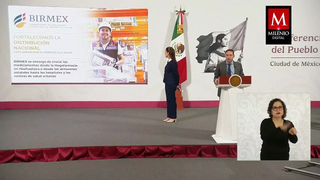 Anuncian las 'Rutas de la Salud', sistema de distribución de medicamentos