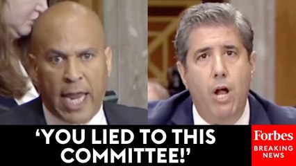 'I Don't Trust You!': Cory Booker Blows Up Over 'Lies' In Committee Hearing